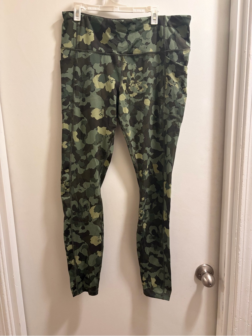 Avia Green Camo Print Leggings